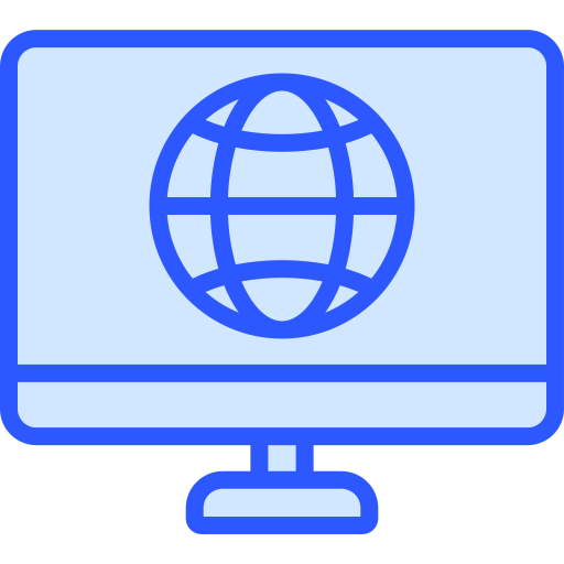 Интернет Generic Blue иконка