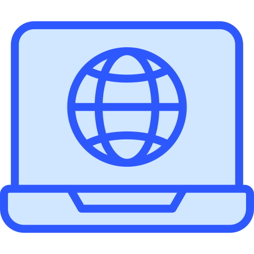 internet Generic Blue icono
