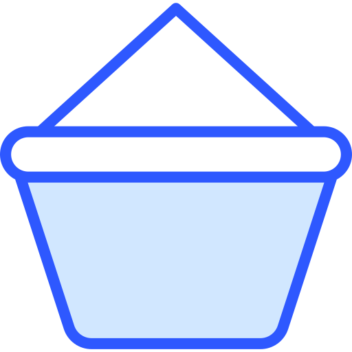 cesta de la compra Generic Blue icono
