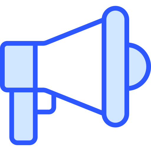 megáfono Generic Blue icono