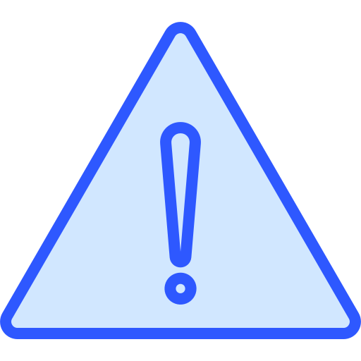 Предупреждение Generic Blue иконка