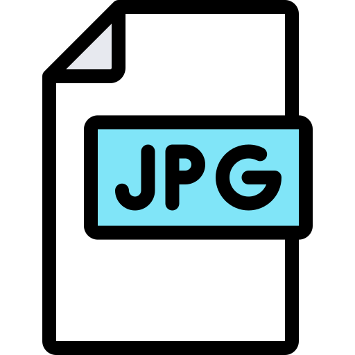 jpg Generic Outline Color icono