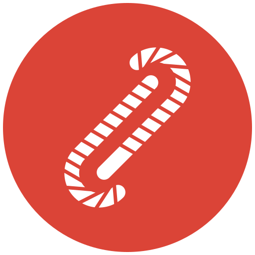 Candy cane Generic Mixed icon
