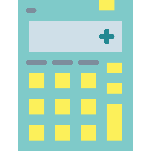 rekenmachine Smalllikeart Flat icoon