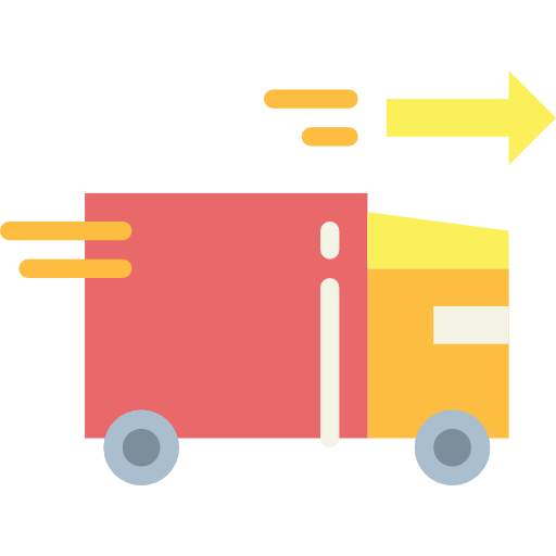 Delivery truck Smalllikeart Flat icon