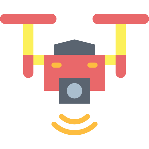 drone Smalllikeart Flat icona