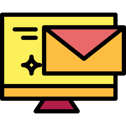 email Smalllikeart Lineal Color icon