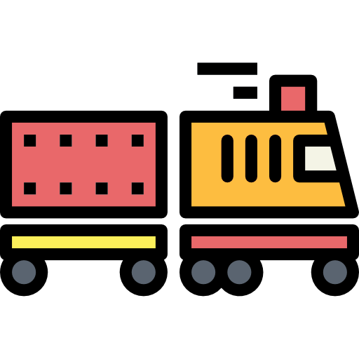 Train Smalllikeart Lineal Color icon