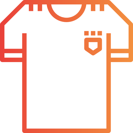 fußball-trikot itim2101 Gradient icon