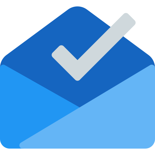 Inbox Pixel Perfect Flat icon