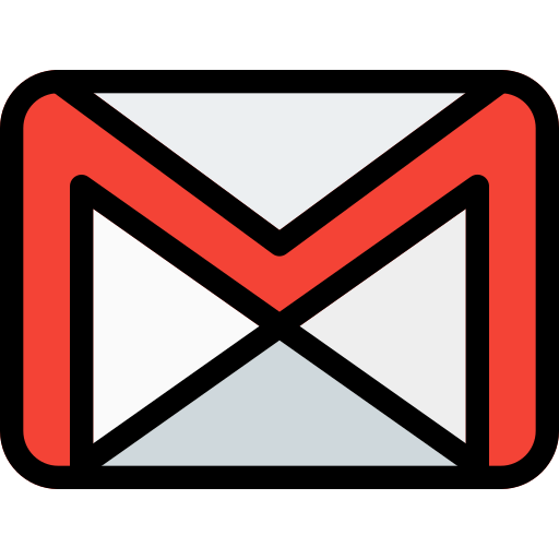 gmail Pixel Perfect Lineal Color icono
