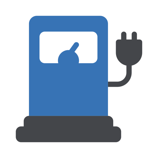 주유소 Generic Blue icon