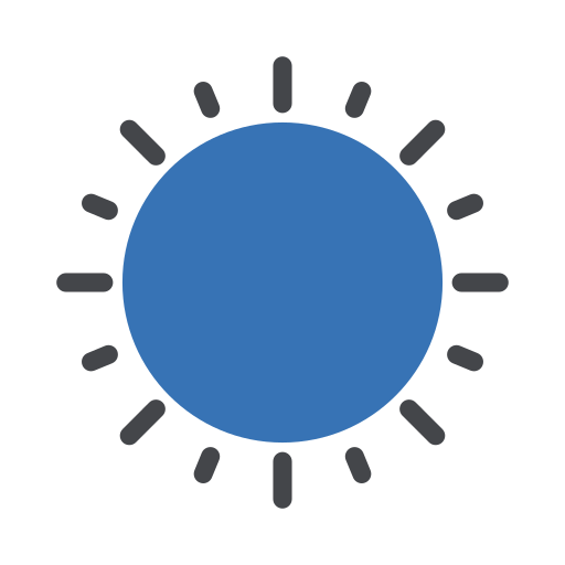 słońce Generic Blue ikona