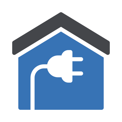 Smart house Generic Blue icon