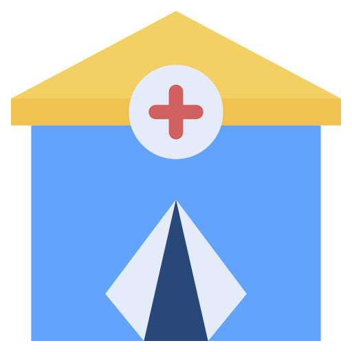 難民キャンプ Generic Flat icon