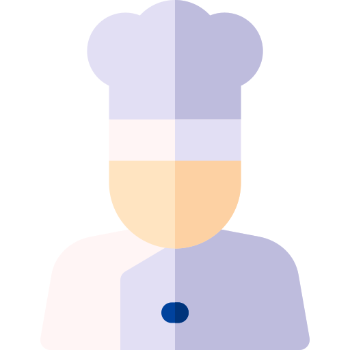 Chef Basic Rounded Flat icon