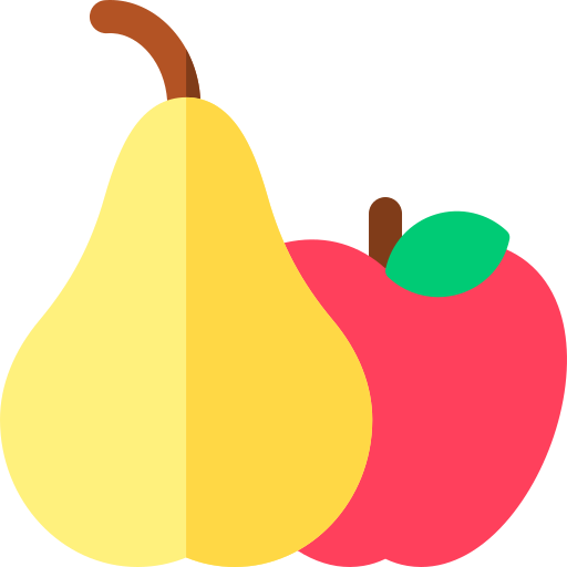fruit Basic Rounded Flat Icône