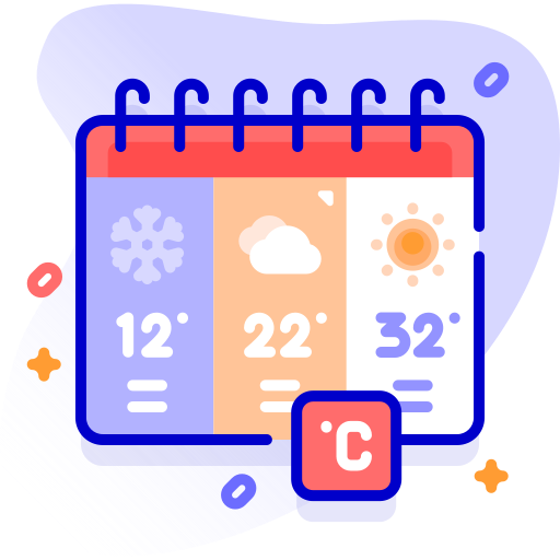 kalender Special Ungravity Lineal color icon