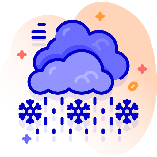 Śnieg z deszczem Special Ungravity Lineal color ikona