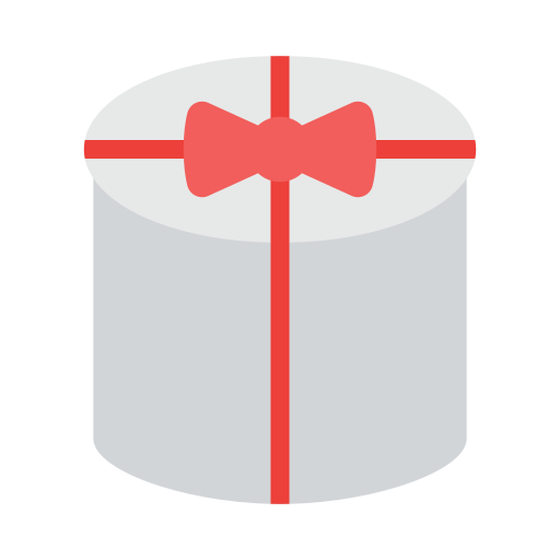 Gift Vector Stall Flat icon