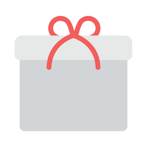 Gift Vector Stall Flat icon
