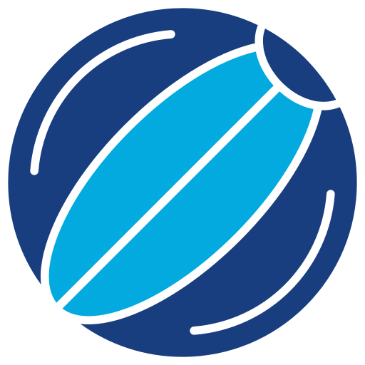 pallone da spiaggia Generic Blue icona