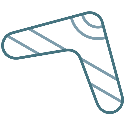 boomerang Generic Grey icon