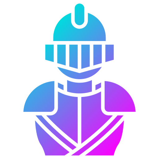 Knight Generic Flat Gradient icon
