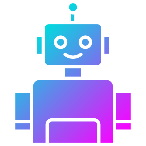 robot Generic Flat Gradient ikona