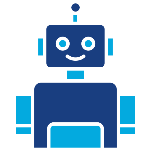 robot Generic Blue icoon