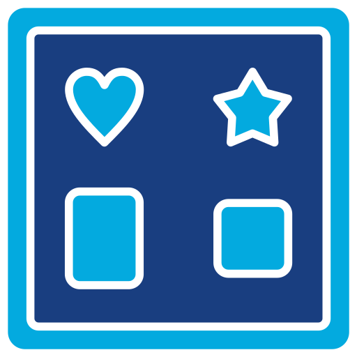 forma giocattolo Generic Blue icona
