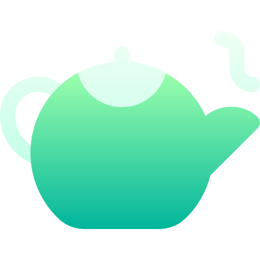 Tea pot Basic Gradient Gradient icon