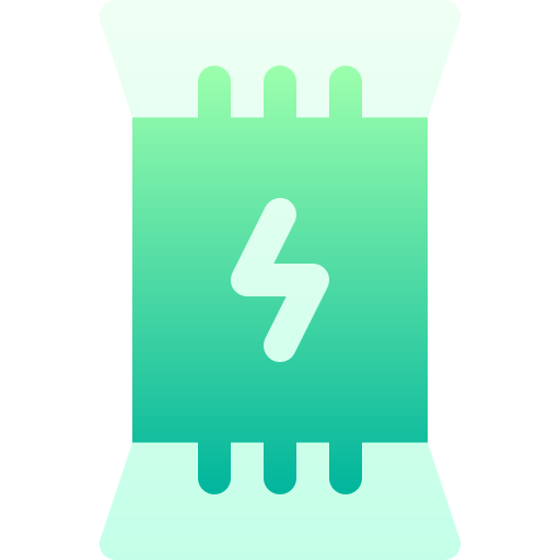 energie reep Basic Gradient Gradient icoon