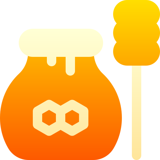 Honey Jar Basic Gradient Gradient icon