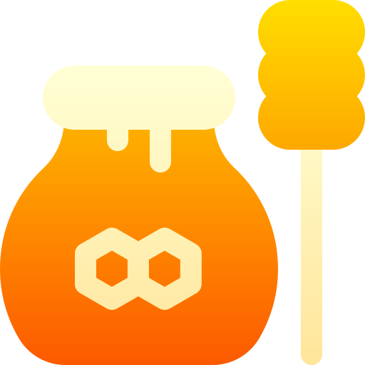 pot de miel Basic Gradient Gradient Icône