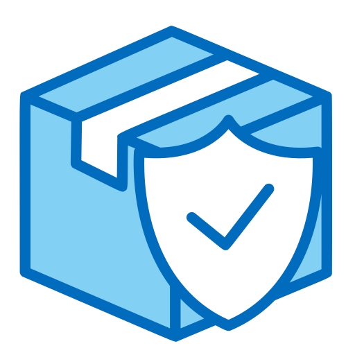 Safety Box Generic Blue icon