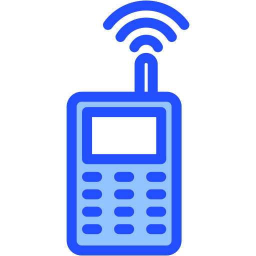 전화 Generic Blue icon