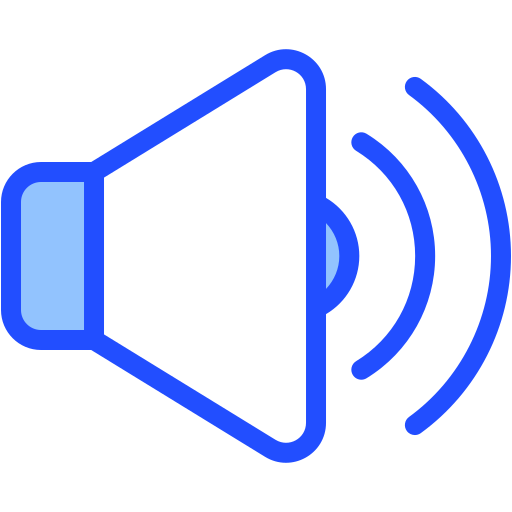 Volume Generic Blue icon