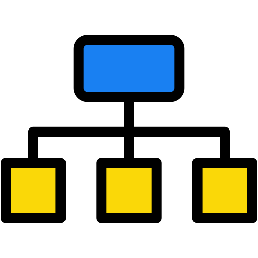 flussdiagramm Generic Outline Color icon