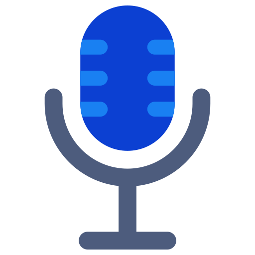 micrófono Generic Flat icono