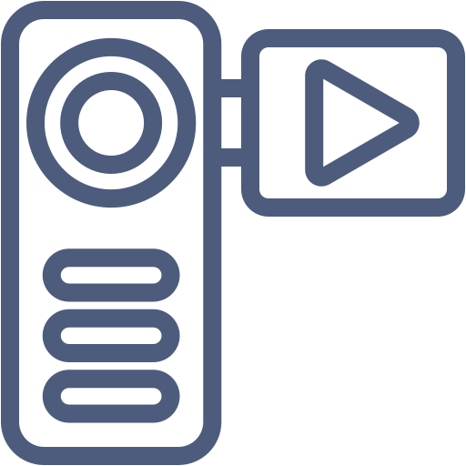 ビデオカメラ Generic Simple Colors icon