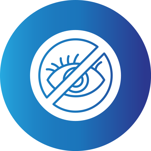 Blindness Generic Blue icon