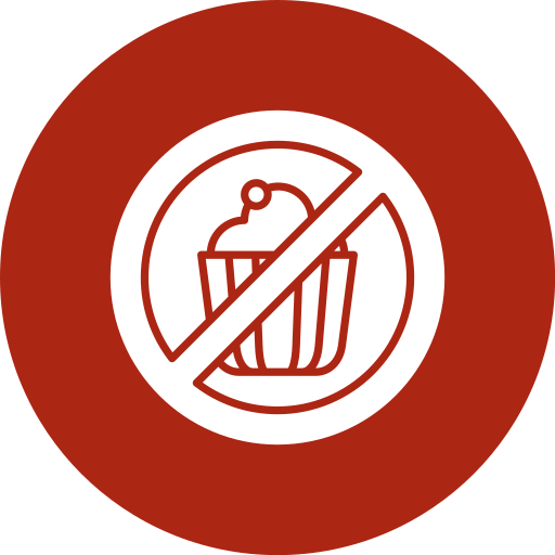 No sweets Generic Mixed icon