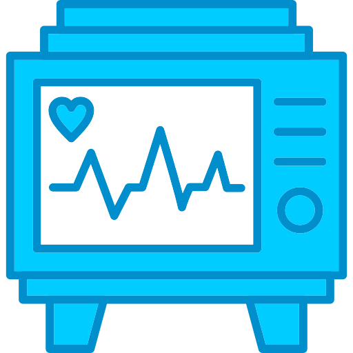 cardiogramma Generic Blue icona