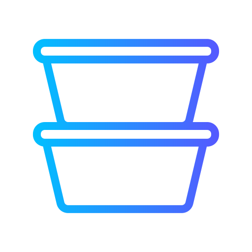Пищевых контейнеров Generic Gradient иконка