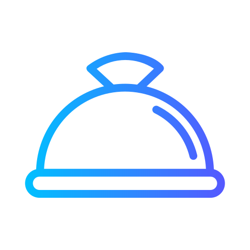 Food tray Generic Gradient icon