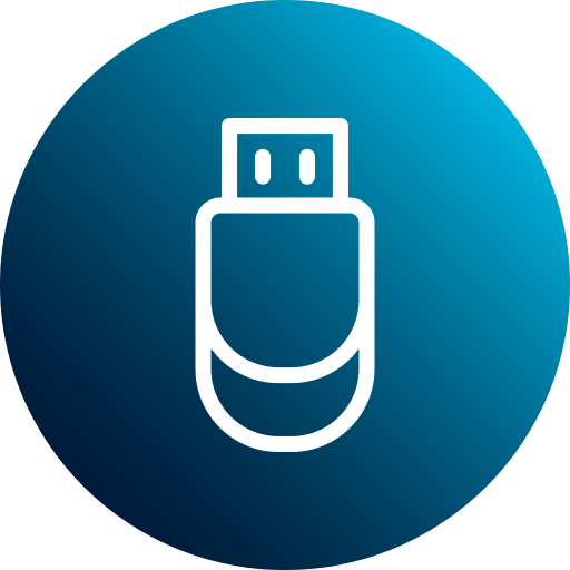 USB flash drive Generic Flat Gradient icon