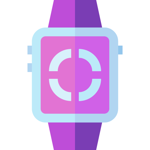 reloj inteligente Basic Straight Flat icono