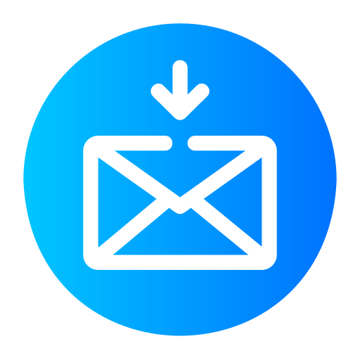 Inbox Generic Flat Gradient icon