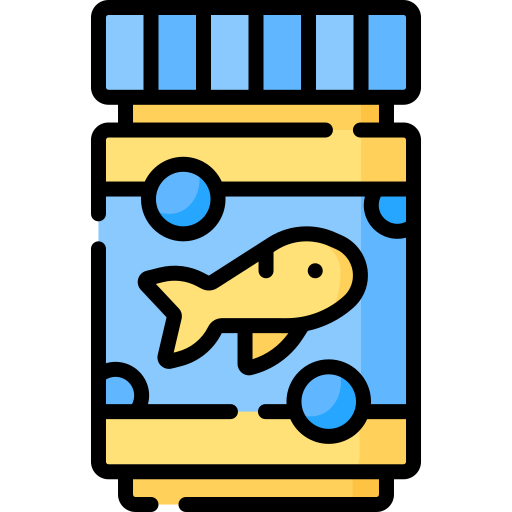 olio di pesce Special Lineal color icona